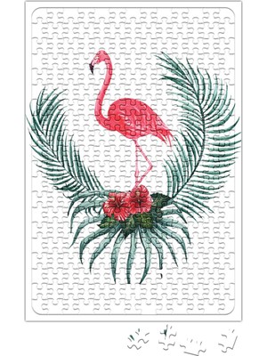 Baskı Dükkanı Flamingo Puzzle 240 Parça Yapboz