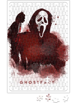 Baskı Dükkanı Scream Ghost Face Puzzle 240 Parça Yapboz