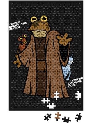 Baskı Dükkanı Star Wars These Arent The Droids Youre Looking For Puzzle