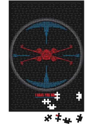 Baskı Dükkanı Star Wars I Have You Now Puzzle 240 Parça Yapboz