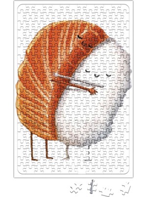 Baskı Dükkanı I Love Nigiri Puzzle 240 Parça Yapboz