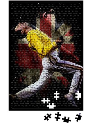 Baskı Dükkanı Queen Freddiee Mercury Puzzle 240 Parça Yapboz