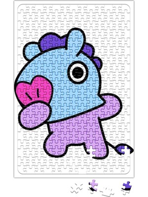 Baskı Dükkanı Mang Bts Puzzle 240 Parça Yapboz