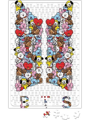 Baskı Dükkanı BT21 Bts Puzzle 240 Parça Yapboz