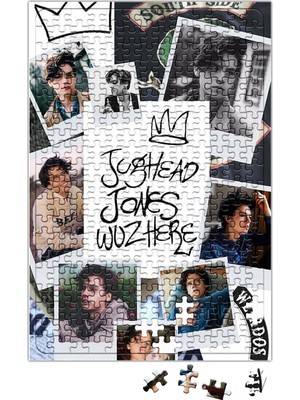 Baskı Dükkanı Riverdale Jughead Jones Puzzle 240 Parça Yapboz