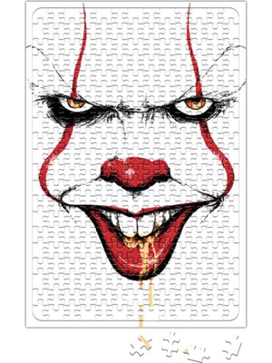 Baskı Dükkanı Pennywise Clown Spittle Puzzle 240 Parça Yapboz