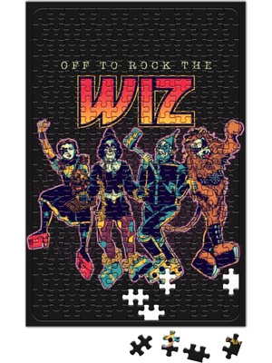 Baskı Dükkanı Off To Rock The Wiz Puzzle 240 Parça Yapboz