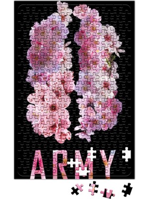 Baskı Dükkanı Bts Army Kpop Puzzle 240 Parça Yapboz