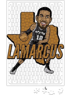 Baskı Dükkanı Lamarcus Aldridge Puzzle 240 Parça Yapboz