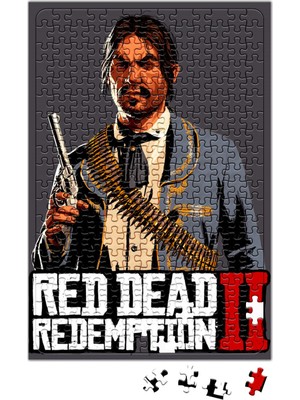 Baskı Dükkanı Red Dead Redemption Javier Escuela Puzzle 240 Parça Yapboz