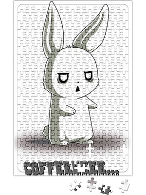 Baskı Dükkanı Coffee Zombie Puzzle 240 Parça Yapboz