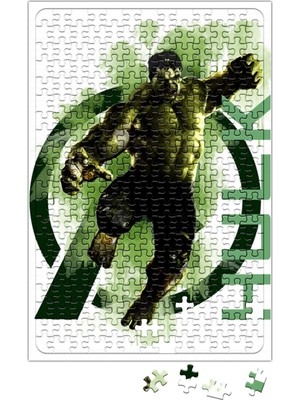 Baskı Dükkanı Avengers Hulk Puzzle 240 Parça Yapboz