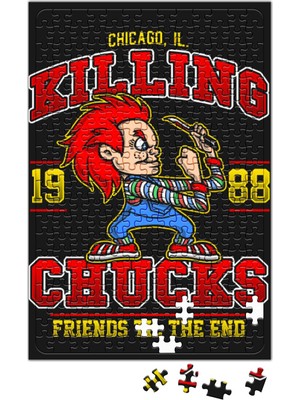 Baskı Dükkanı The Killing Chucks Puzzle 240 Parça Yapboz
