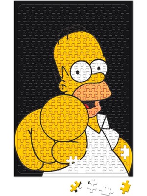 Baskı Dükkanı Homer Simpson Puzzle 240 Parça Yapboz