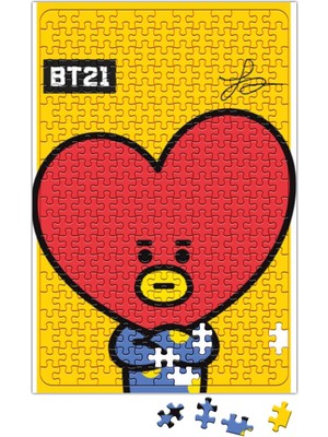 Baskı Dükkanı BT21 Tata Bts Puzzle 240 Parça Yapboz