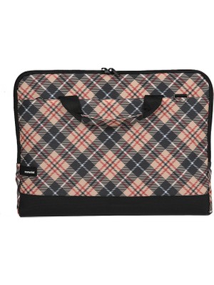 Moserini 15.6'' Taban Korumalı, Omuz Askılı, Desenli  Notebook Laptop Macbook Çantası - Ares