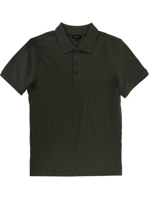 Fabrika Erkek Haki Polo T-Shirt