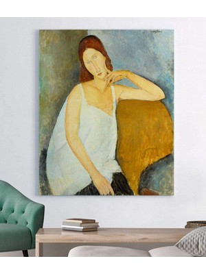 MonoStella Modigliani Amedeo Kanvas Tablo Jeanne Hebuterne