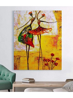 MonoStella Dansçılar Kanvas Tablo