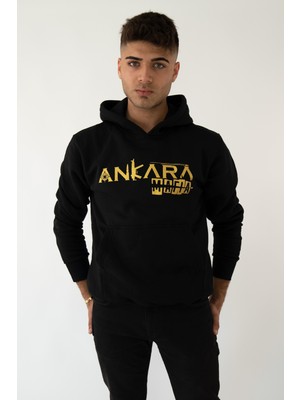 LifeStyle Ankara Mafia Erkek Kapüşonlu Sweatshirt