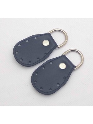 Angel Çanta Aksesuar Siyah Renk, Sapların Uç Kısmına Dikmek Için Deri Aparat.