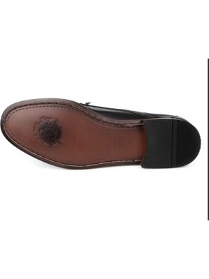 Marcomen 8101 Erkek Günlük Hakiki Deri Kösele Taban Bağlı Ayakkabı