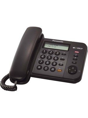 Panasonic KX-TS580TR  Kablolu Ekranlı Masa Telefonu - Siyah