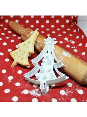 Mini Tasarım Atölyem Çam Ağacı Kurabiye Kalıbı