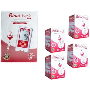 Rina Check Şeker Cihaz + 4 Kutu Çubuk 200 Strıp Skt:10/22