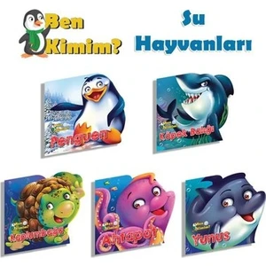 Ben Kimim Su Hayvanları Seti - 5 Kitap Takım
