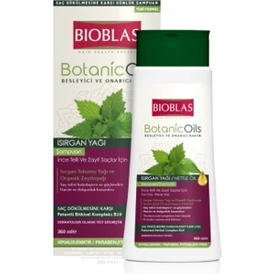 Botanic Oils Isırgan Yağı Şampuan 360 Ml-Ince Telli Zayıf Saçlar Için Isırgan Yağlı Şampuan