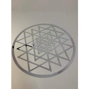 Sri Yantra 1 mm Pleksi Duvar Sticker