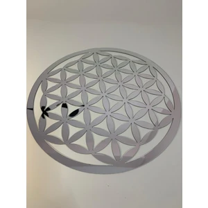 Yaşam Çiçeği 1 mm Pleksi Duvar Sticker