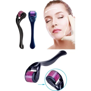 Dermaroller 540 Iğneli Derma Roller 0.5 mm Iğne Cilt Yüz Vücut Yenileme Masaj Aleti