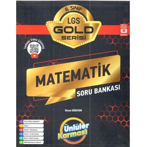 Ünlüler Yayınları Ünlüler 8.sınıf Gold Matematik Soru Bankası