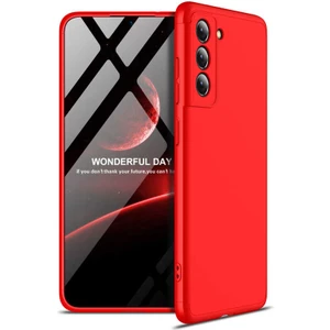 Samsung Galaxy A6 Plus 2018 Kılıf Zore Ays Kapak Kırmızı