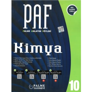 Palme Yayıncılık 10. Sınıf Kimya Anlatım Föyleri