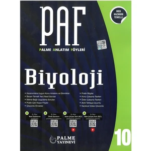 Palme Yayıncılık 10. Sınıf Biyoloji Anlatım Föyleri