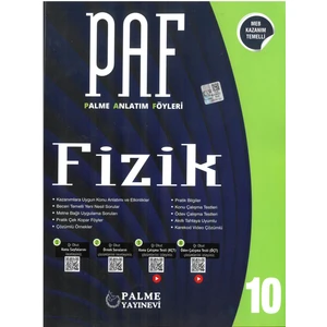Palme Yayıncılık 10. Sınıf Fizik Anlatım Föyleri