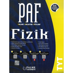 Palme Yayıncılık TYT Fizik Palme Anlatımlı Föyleri