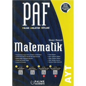 Palme Yayıncılık AYT Matematik Anlatımlı Föyleri