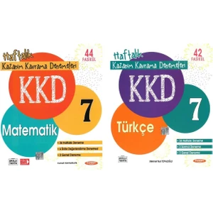 Kurmay Yayınları 7.Sınıf Matematik-Türkçe Kazanım Kavrama Deneme Seti