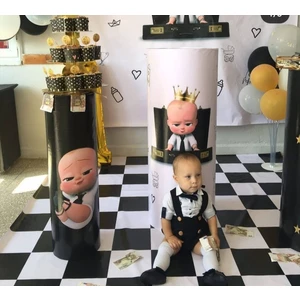 Feri Atölye Patron Bebek Erkek Bebek Salopet Takımı