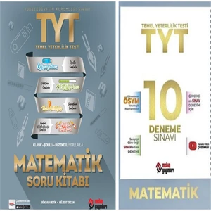 Metin Yayıncılık 2022 Tyt Matematik Soru Kitabı + Tyt 10 Matematik Deneme