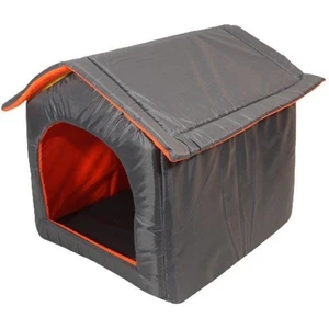 La Vista  Dış Mekan Kedi ve Köpek Kulübesi Füme 50 x 55 x 52 cm