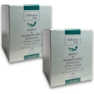 Kekikli & Alabalık Yağlı Masaj Kremi 210 gr x 2 Adet