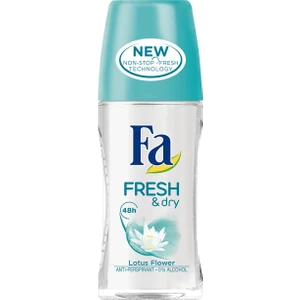 Fresh & Dry Kadın Roll-On Deodorant Lotus Çiçeği 50 ml 48 Saat Etkili Koruma