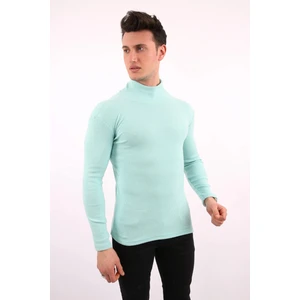 Mint Boğazlı Sweat