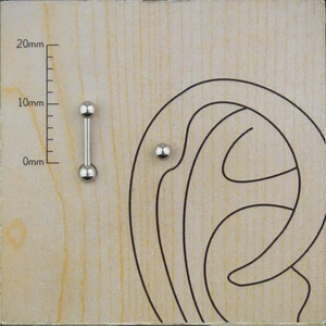 Cerrahi Çelik Kıkırdak Helix Piercing 8mm