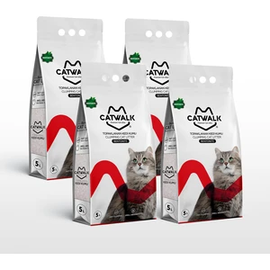 Catwalk Bentonit Topaklanan Kedi Kumu 5 Lt x 4 Adet
